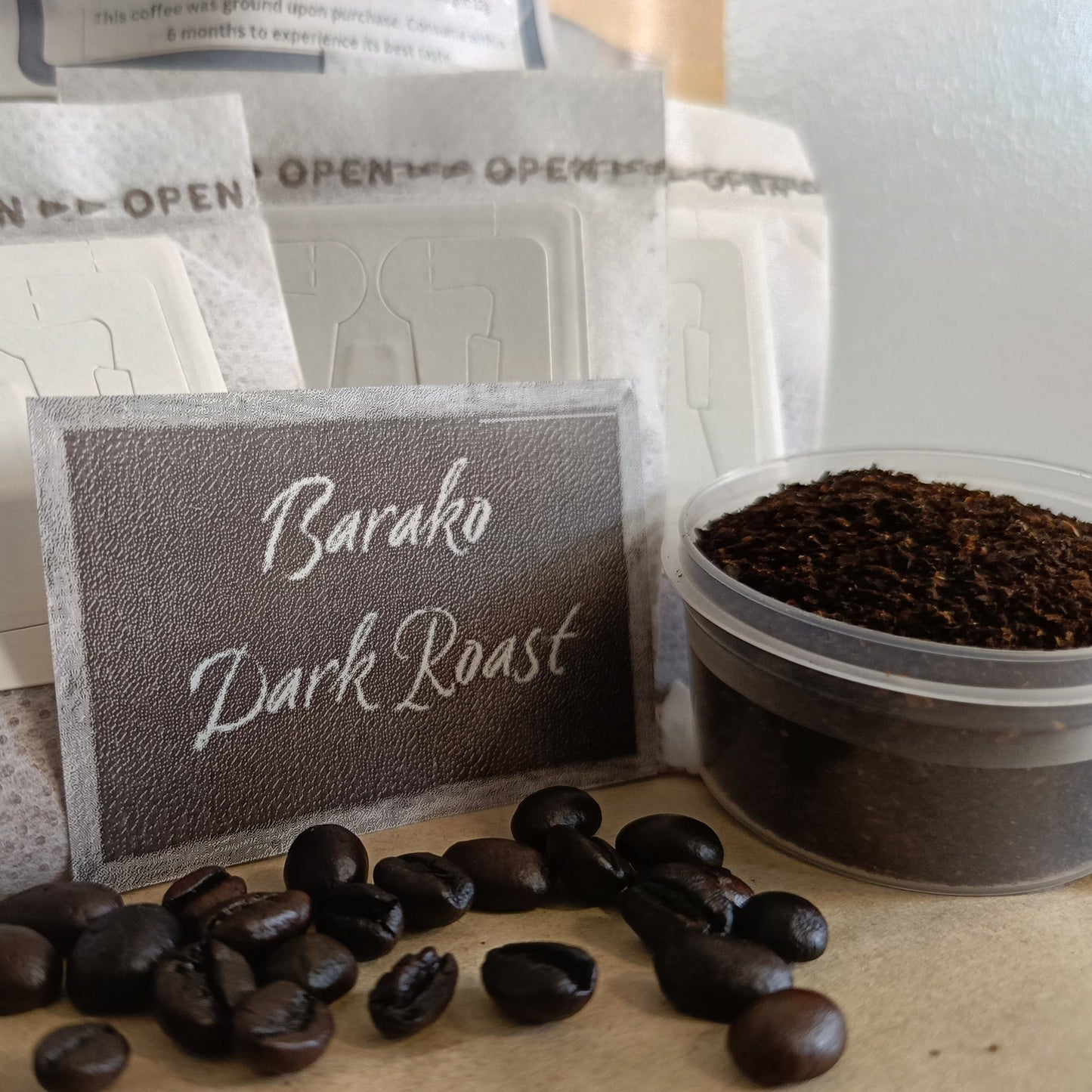 [TP] 12g Barako Drip Coffee Medium at Dark Roast