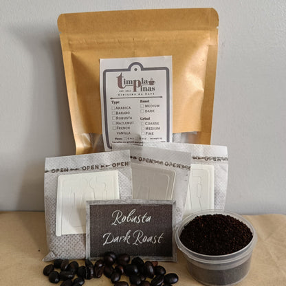 [TP] 12g Robusta Drip Coffee Medium at Dark Roast